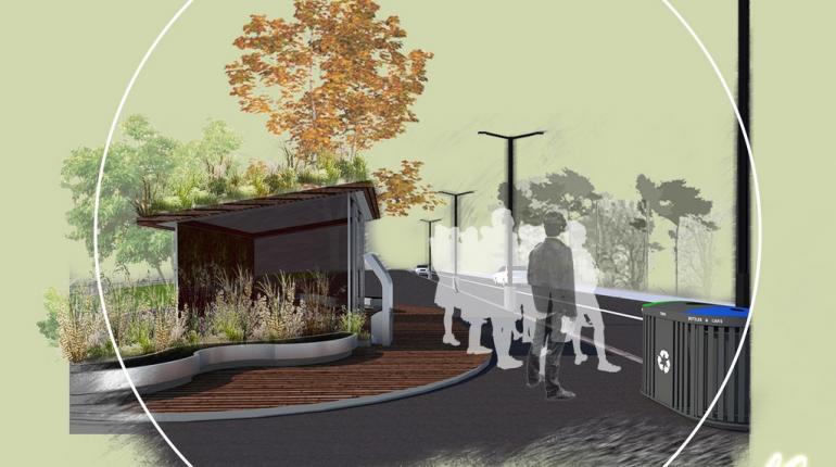 GREEN BUS STOP